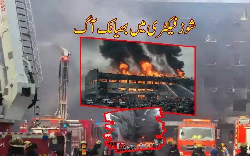 چین: جوتوں کی فیکٹری میں آگ لگنے سے کم از کم 28 ہلاک
